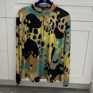 JAMIE SADOCK SUNSENSE QUARTER ZIP PULL OVER Golf Top ⛳️